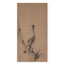 Pintura de Miyamoto Musashi, circa 1600's Tarjetas Personales