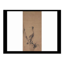 Pintura de Miyamoto Musashi, circa 1600's Tarjeta Postal