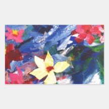 Pintura de papel del arte del collage de Arcylic Pegatina