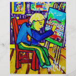 Pintura de Quentin por Piliero Tarjetón