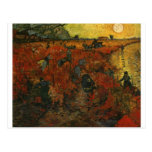 Pintura de Van Gogh: El viñedo rojo Postal