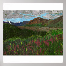 Pintura del paisaje de Sarah Impresiones