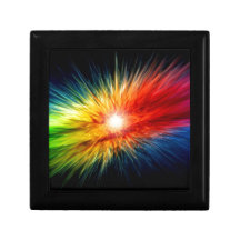 pintura en espacio cajas de joyas