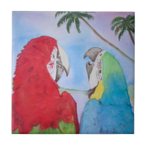 Pintura feliz de la teja de los pares de los pares