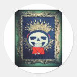 Pintura ortodoxa del dibujo animado del icono reli pegatina