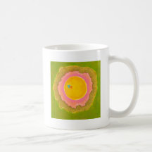 Pintura romántica del arte del boda del amor de do tazas de café