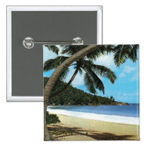 Pintura tropical de la playa