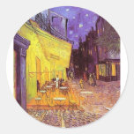 Pinturas de Vincent van Gogh: Café de Van Gogh Etiqueta