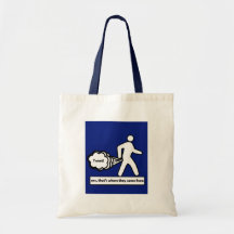 pío - azul bolsa de mano