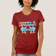 Pío y las camisetas oscuras de las mujeres de Retw