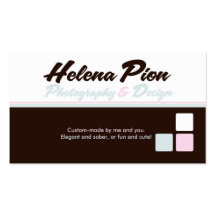 Pión de Helena Tarjetas De Visita