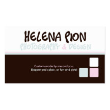 Pión de Helena Tarjetas Personales