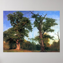 Pioneros de Albert Bierstadt-The de bosques Impresiones