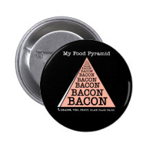 Pirámide de alimentación del tocino pin