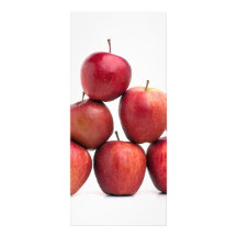 Pirámide de las manzanas red delicious tarjeta publicitaria personalizada