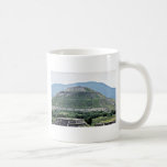Pirámide de The Sun en las ruinas de Teotihuacan,  Taza De Café