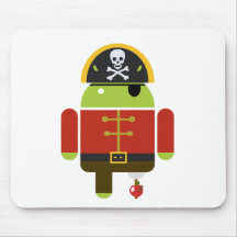 Pirata androide - Andy Alfombrillas De Ratones