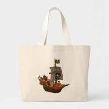 Pirata androide en una nave bolsa