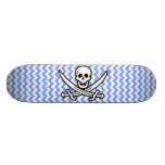 Pirata, Chevron azul Rogelio alegre Patinetas Personalizadas