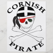 Pirata de Cornualles 1 Tarjetas Informativas