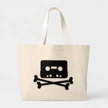 Pirata de la cinta de la mezcla bolsas de mano