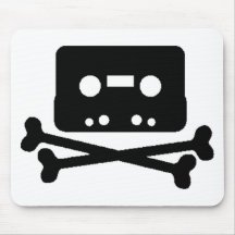 Pirata de la cinta de la mezcla tapete de raton
