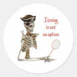 Pirata del bádminton de la opción pegatinas  