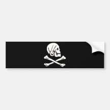 pirata-Henrio-cada Pegatina De Parachoque