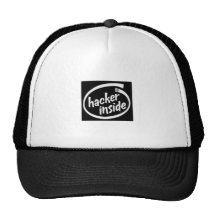 pirata informático dentro gorros  