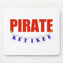 PIRATA JUBILADO TAPETE DE RATÓN