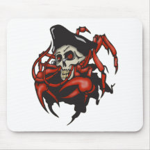 Pirata malhumorado alfombrilla de ratones