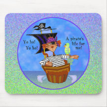 Pirata Mousepad Tapetes De Ratones
