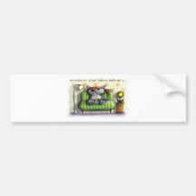 Piratenkatze couch autosticker