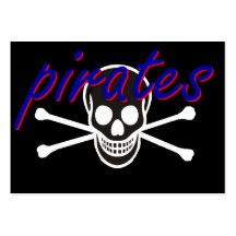 pirates visitenkartenvorlagen