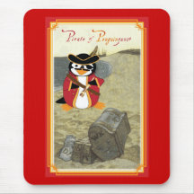 Piratez de Penguinzance Alfombrilla De Ratones