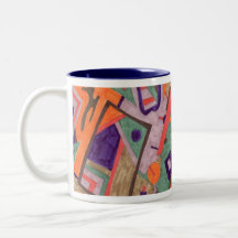 Piscina Geo-Orgánica, taza del arte abstracto