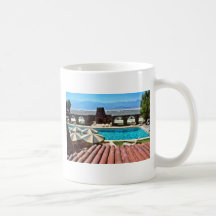 Piscina, mesón de la cala del horno tazas de café