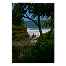 Piscinas de la quebrada de O'heo, Maui Felicitacion