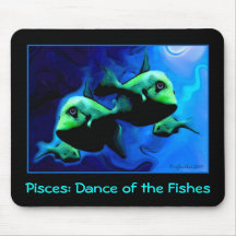 Piscis: Danza de los pescados Tapetes De Ratones