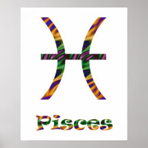 Piscis psicodélicos posters