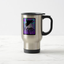 PISTAS DE LA NOCHE DEL SNOWMOBILE TAZAS DE CAFÉ