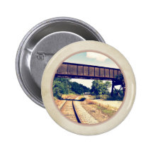 Pistas y caballete de ferrocarril pins