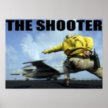 Pistola de la marina de guerra poster
