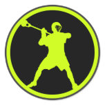 Pistola-verde pegatinas