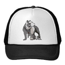 Pitbull Gorros Bordados
