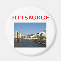 PITTSBURGH1 IMÁN DE FRIGORIFICO