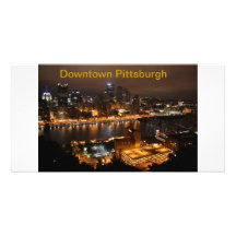 Pittsburgh céntrica tarjetas fotográficas 