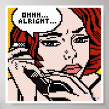 Pixel Lichtenstein, Ohhh…Alright… ポスター