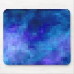 Pixelation azul alfombrillas de ratones