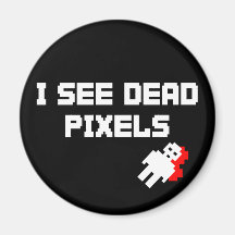 Pixeles muertos de Sarah Marshall Imán Para Frigorífico